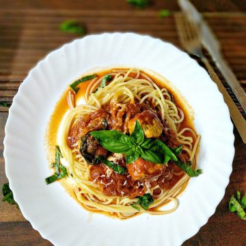 spaghetti with meatballs recipe