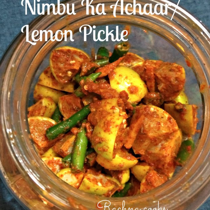 Step-by-step Recipe Of Nimbu Ka Achaar Without Oil I Lemon Pickle I ...