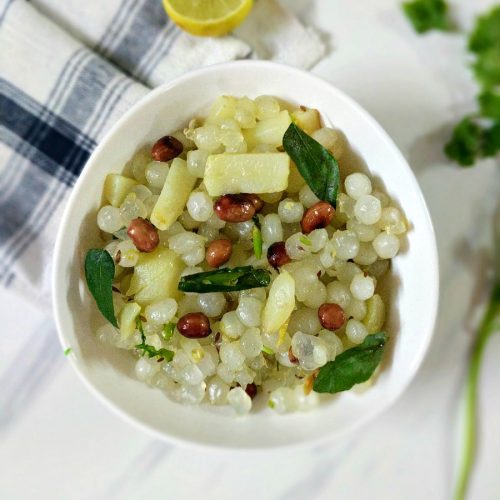 Sabudana Khichdi Recipe How To Make Sabudana Khichdi In Air Fryer