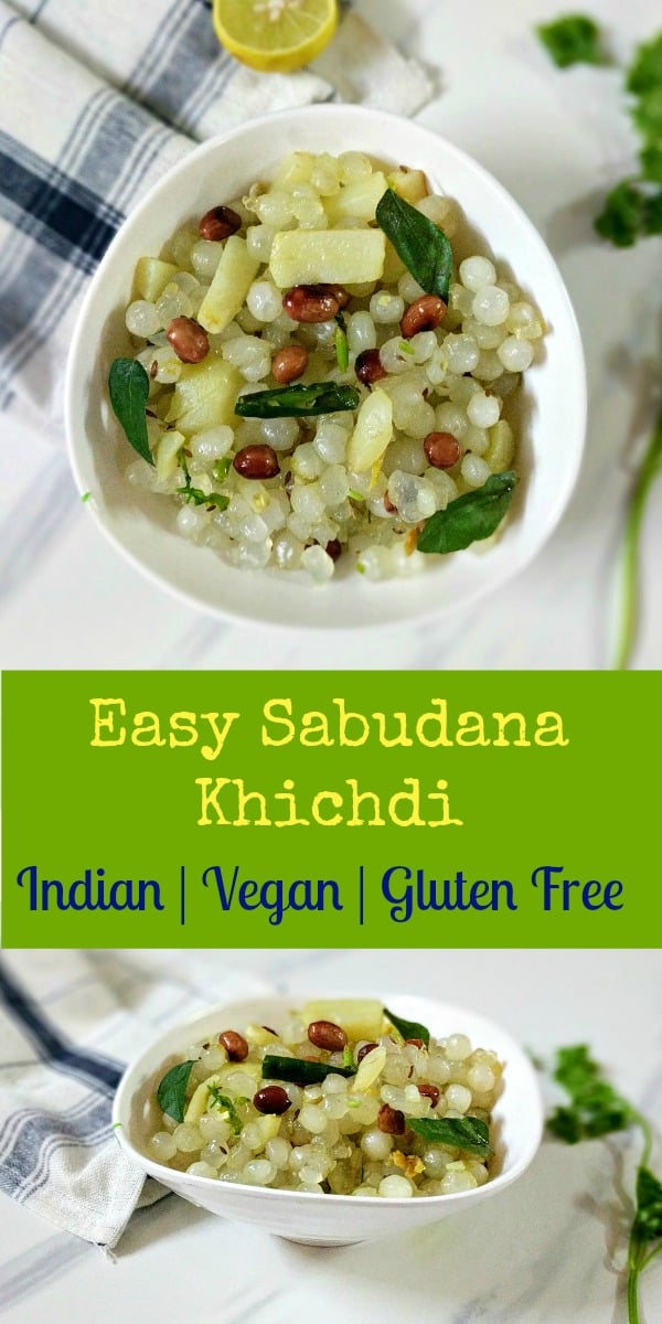 Sabudana Khichdi Recipe | How to Make Sabudana Khichdi - Rachna cooks