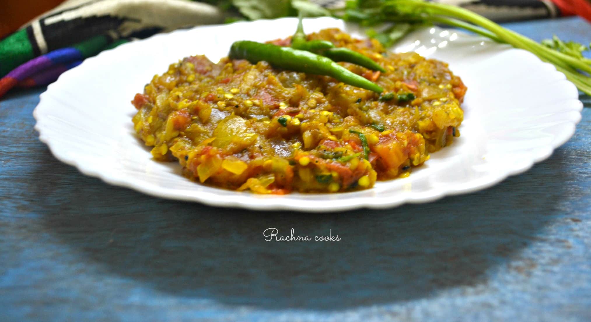 Baingan Bharta Recipe - Rachna cooks