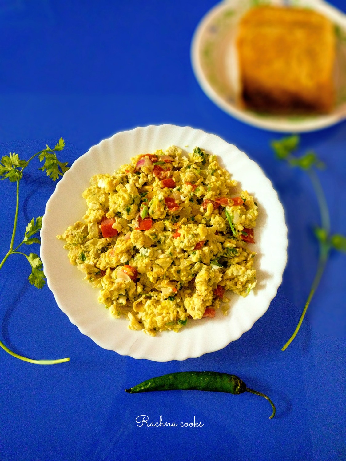 scrambled egss egg bhurji