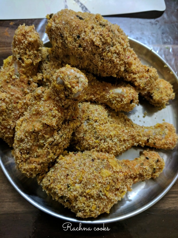 crispy air fryer fried chicken