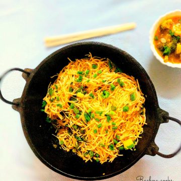 veg hakka noodles