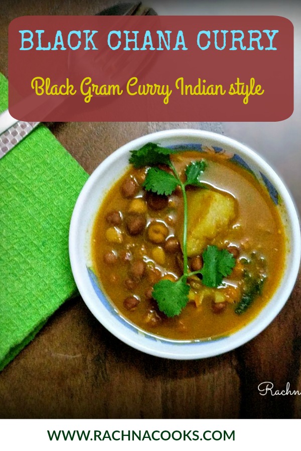 black chana curry 