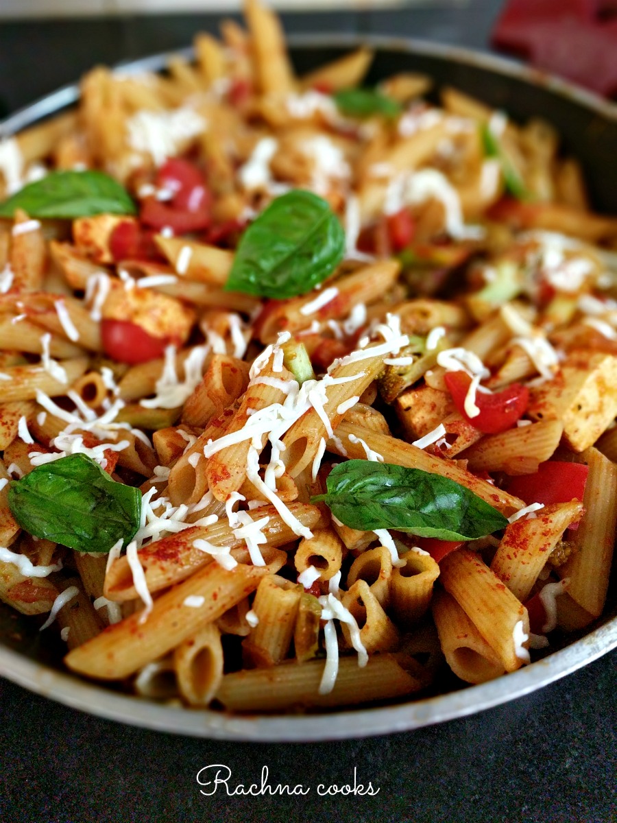Healthy Red Sauce Pasta Recipe Pasta In Red Sauce Rachna Cooks