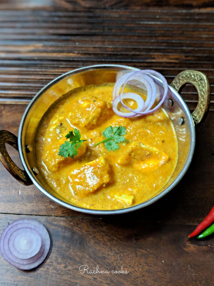 Khoya Paneer Recipe | How to Make Khoya Paneer Curry - Rachna cooks