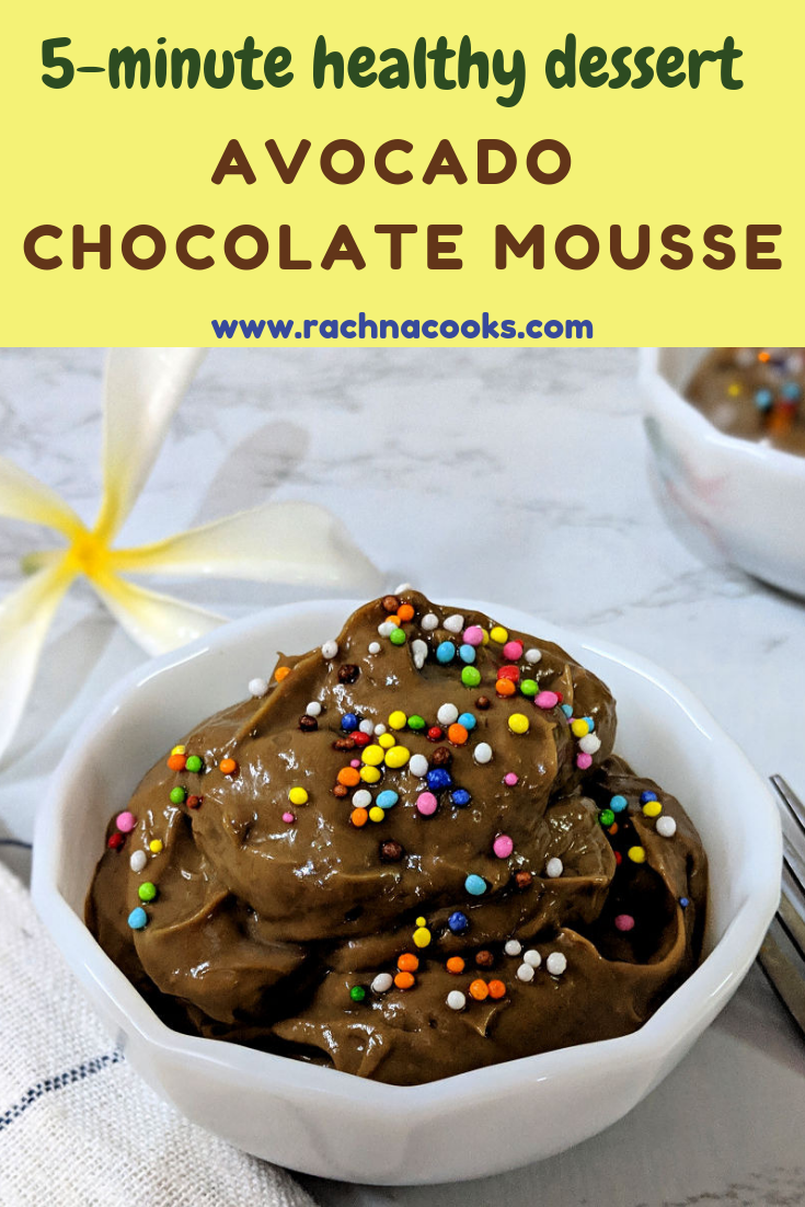 avocado chocolate mousse