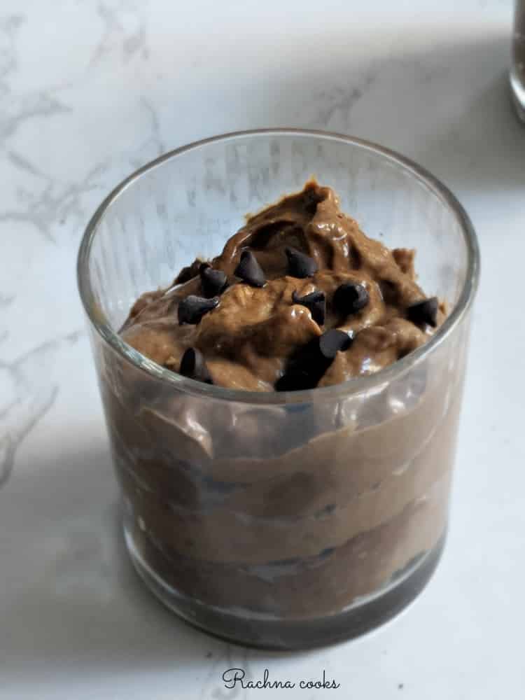 avocado banana chocolate pudding 