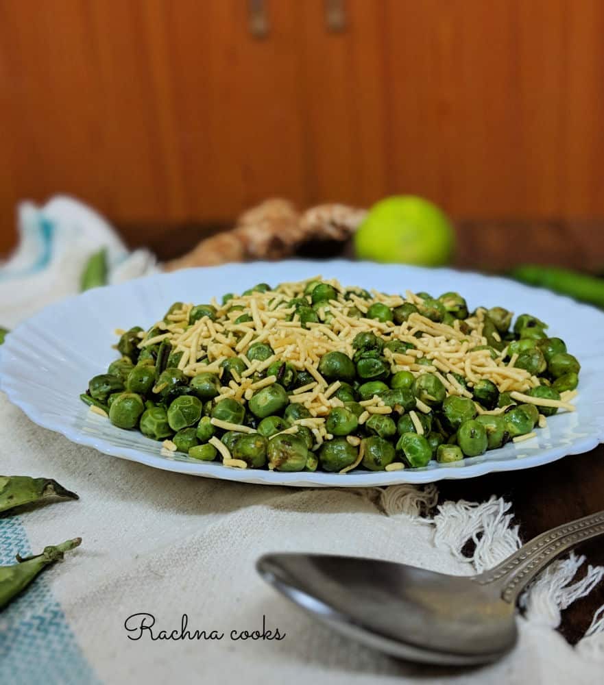 matar ki chaat