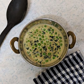 methi matar malai recipe