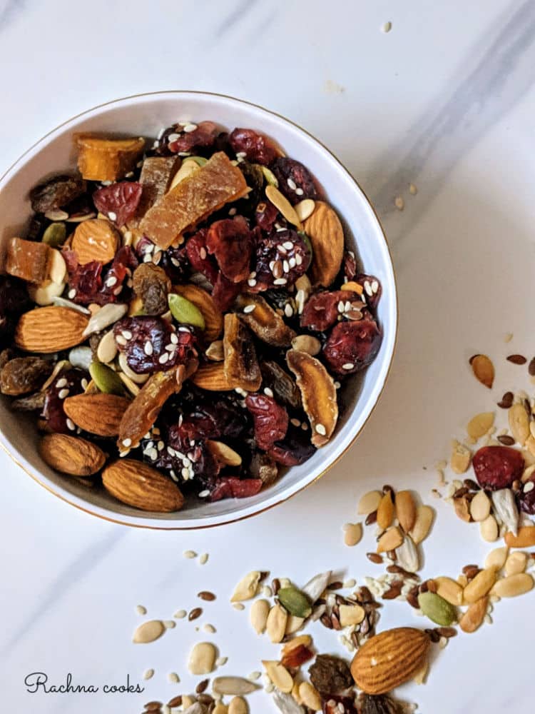 Healthy Vegan Trail Mix Recipe How To Make Your Own Trail Mix 