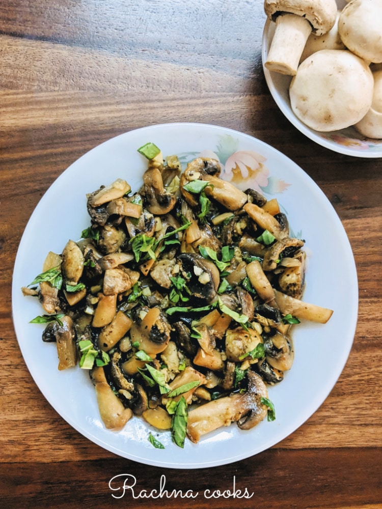 easy mushroom stir fry recipe