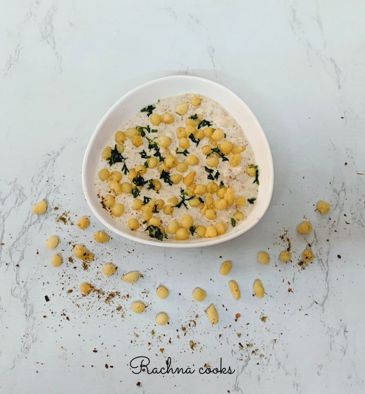 boondi raita recipe