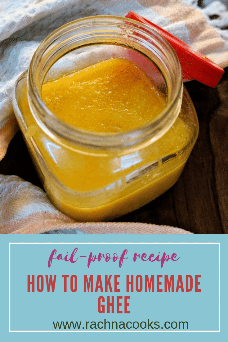 homemade ghee