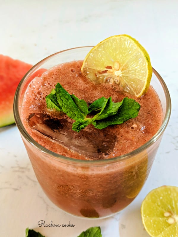 watermelon mint lemonade