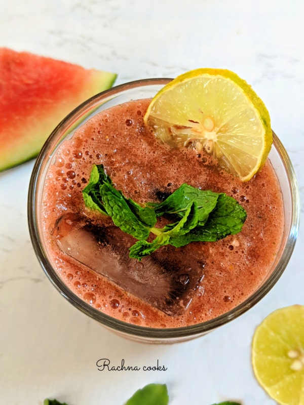 watermelon mint lemonade