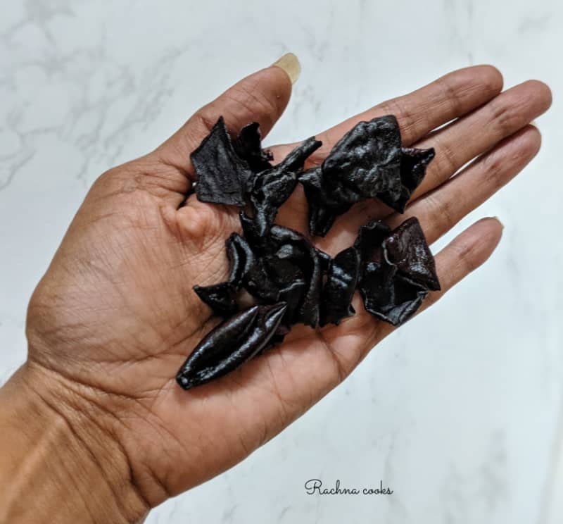 A handful of kokum petals