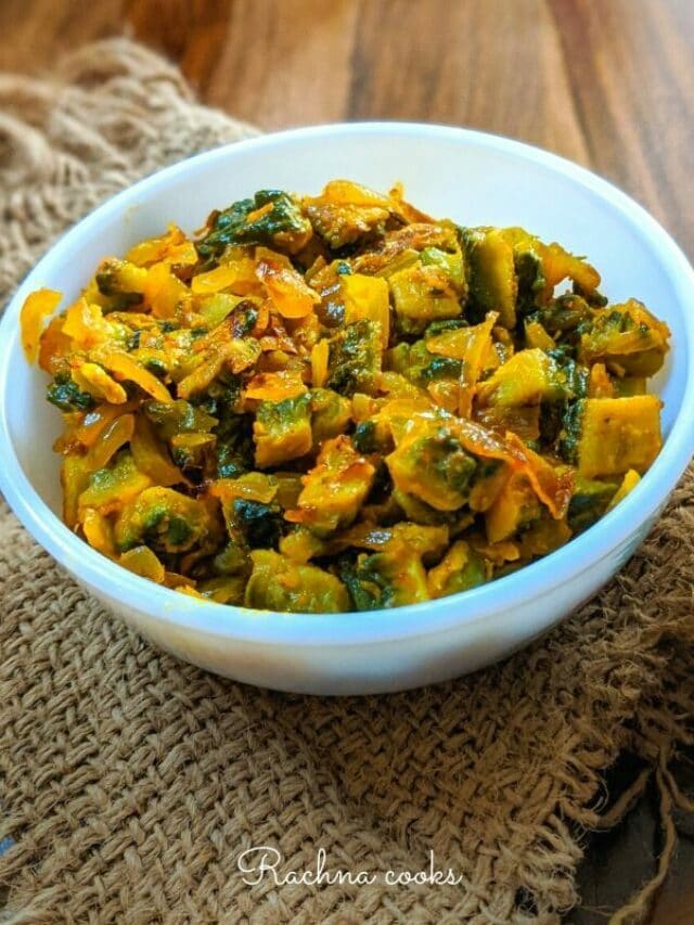 Karela Sabzi Recipe