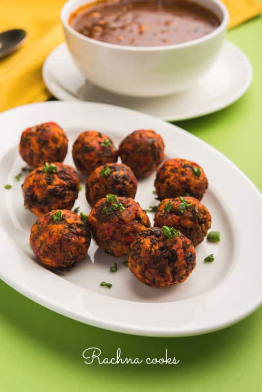 veg manchurian balls