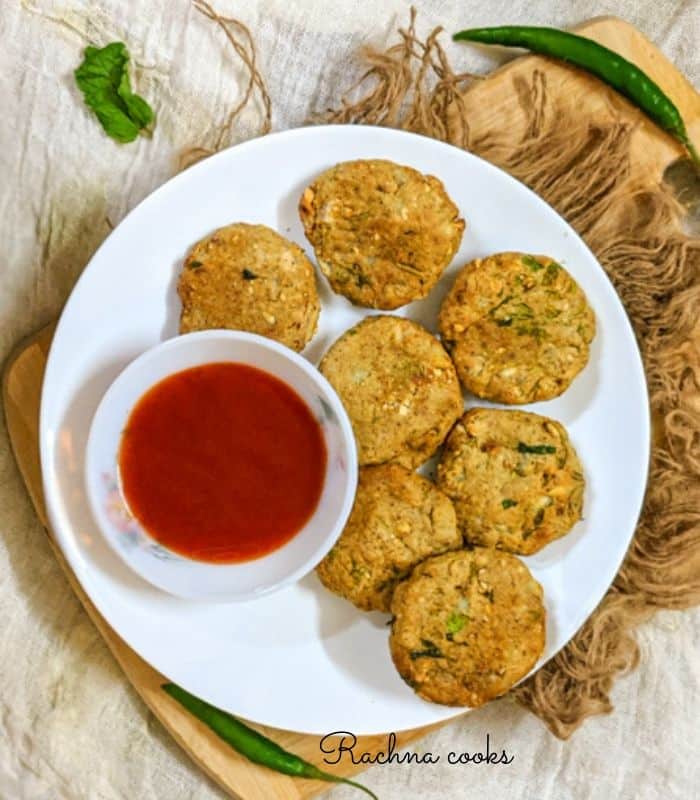 Air fryer plantain patties