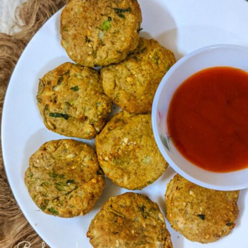 Vegan Green Plantain (Banana) Patties | Kachche Kele ke Kebab - Rachna ...