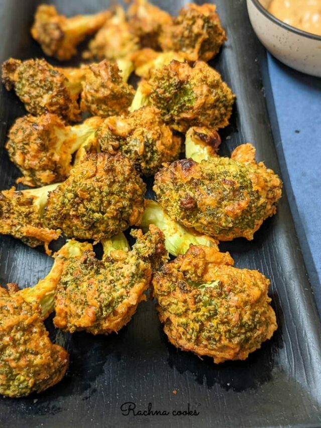 Air fryer  Cheesy (Malai) Broccoli