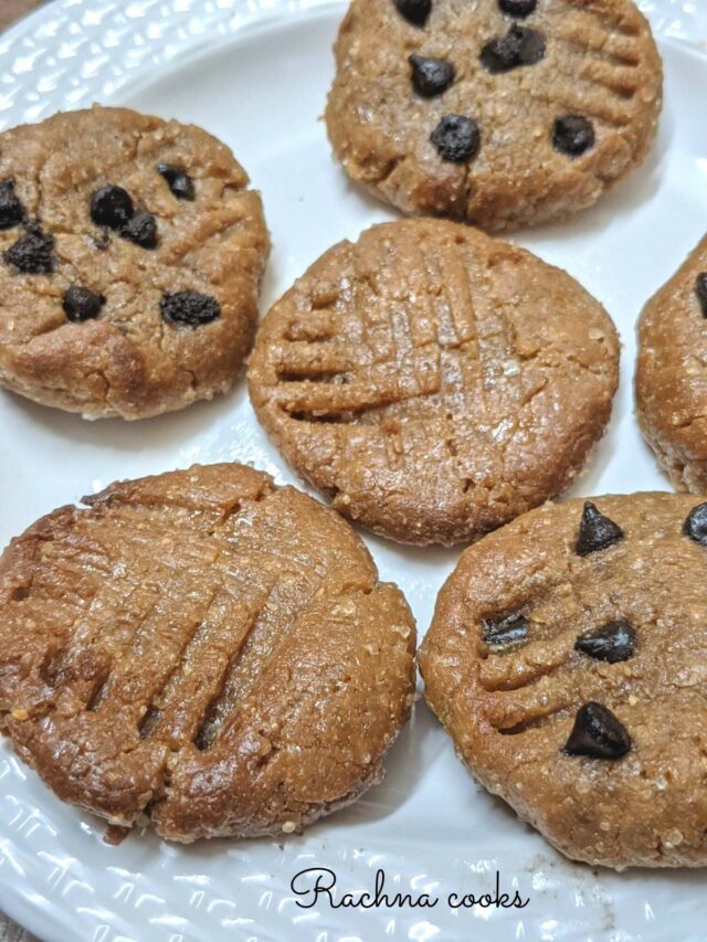 Air fryer Peanut Butter Cookies