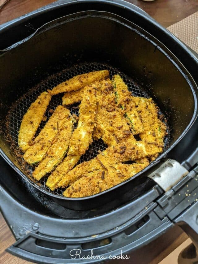 How to Make Zucchini Fries in Air fryer