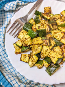 Air fryer Zucchini No Breading - Rachna cooks