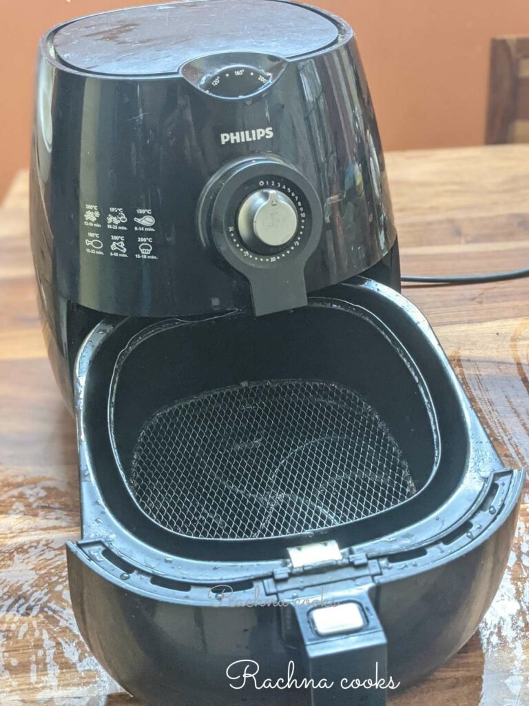 Philips air fryer after cleaning