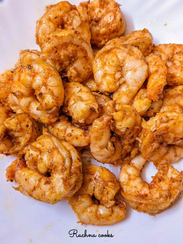 Easy Air fryer Cajun Shrimp