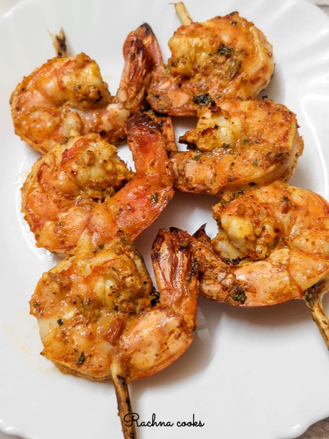 Tandoori Shrimp - Rachna cooks