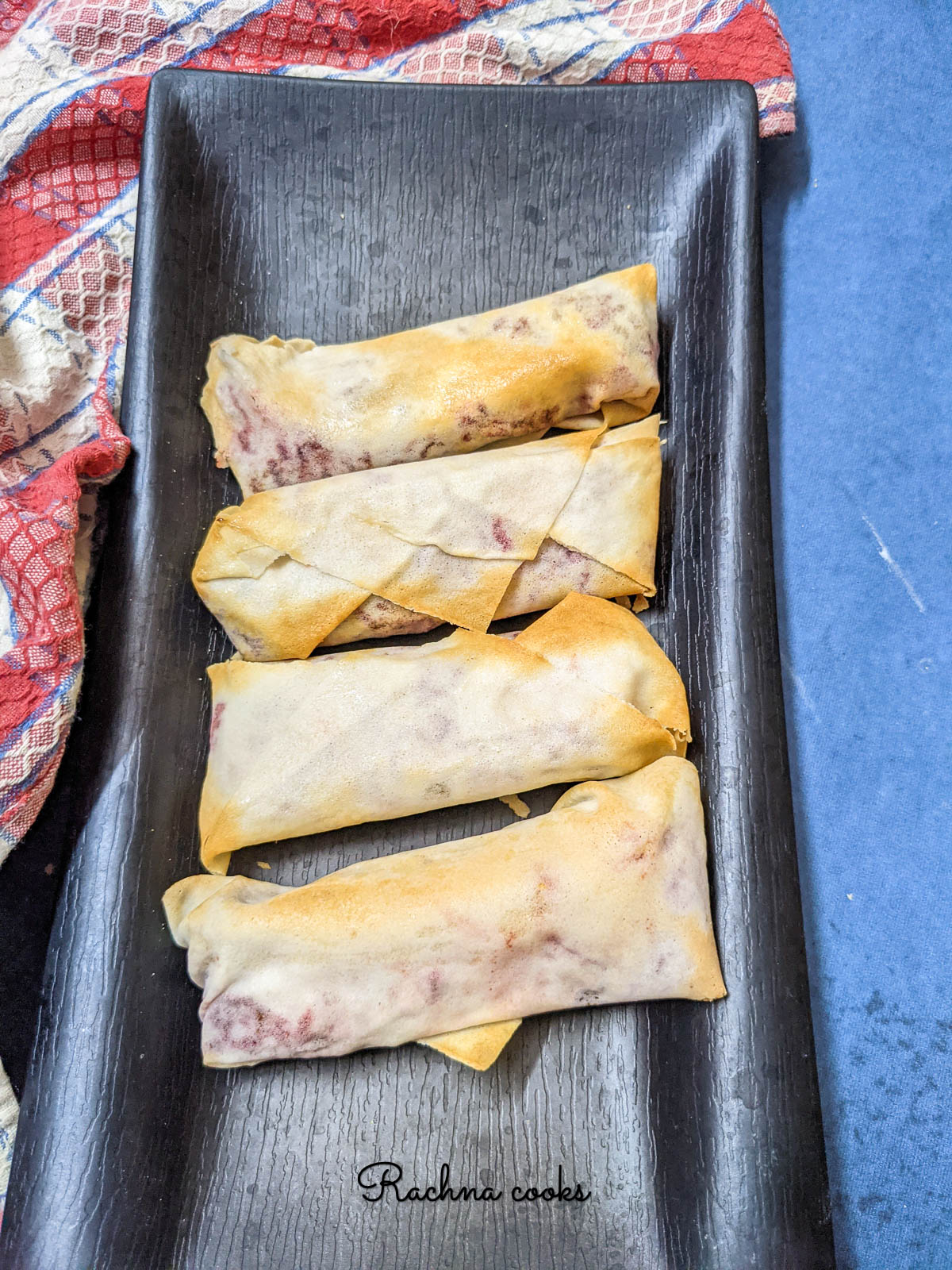 Air fryer Spring Rolls - Rachna cooks