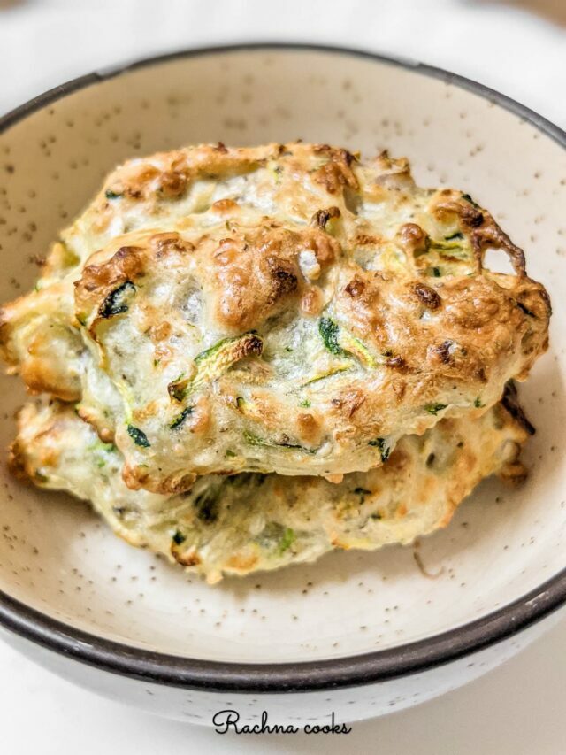 Zucchini Fritters in Air fryer