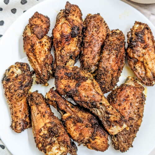 Air fryer Chicken Wings Dry Rub - Rachna cooks