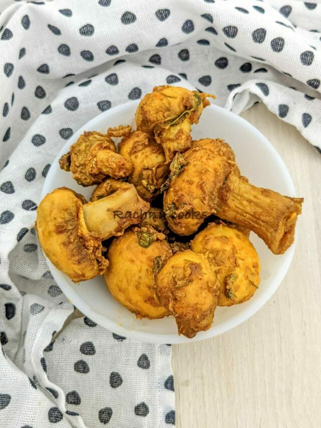 Crispy Mushrooms in Air fryer