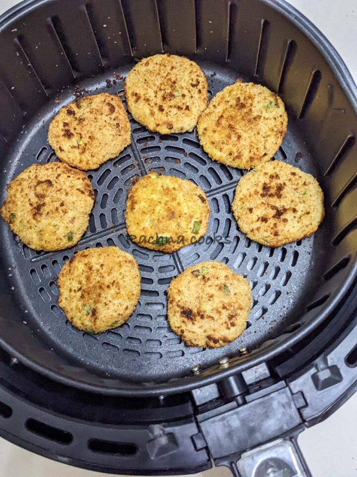 Air fryer Potato Pancakes | Potato Cakes - Rachna cooks