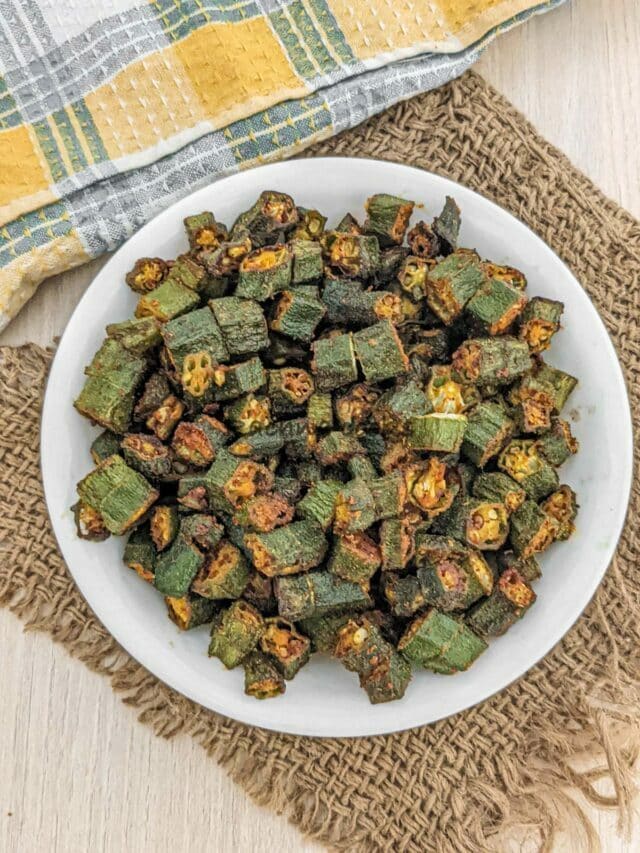 Air fryer Fried Okra Low Oil