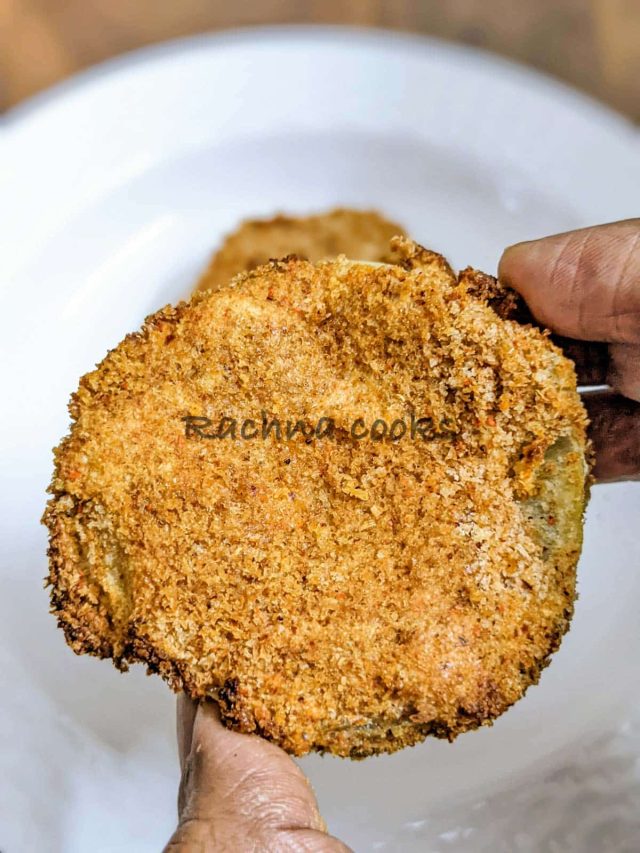 Air fryer Fried Green Tomatoes