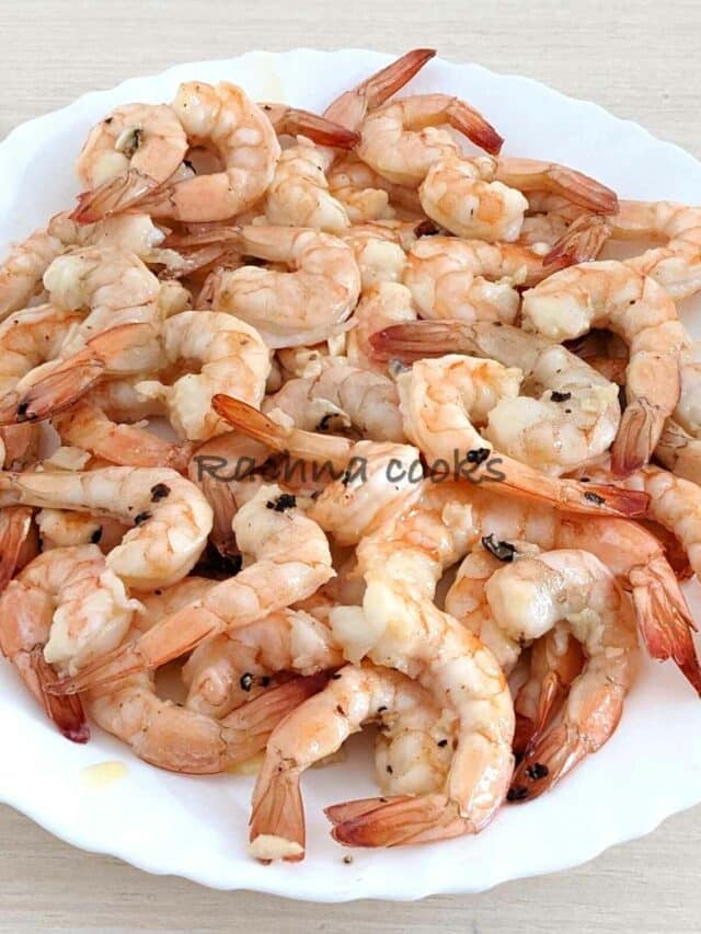 Air Fryer Frozen Shrimp Rachna Cooks   Airfryershrimp3 640x853 