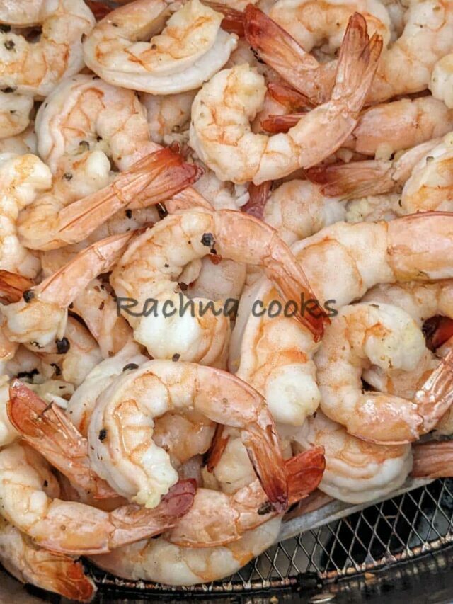 Frozen Shrimp in Air fryer