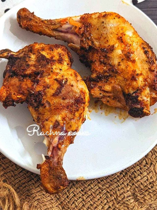 Chicken Leg Quarters in Air fryer