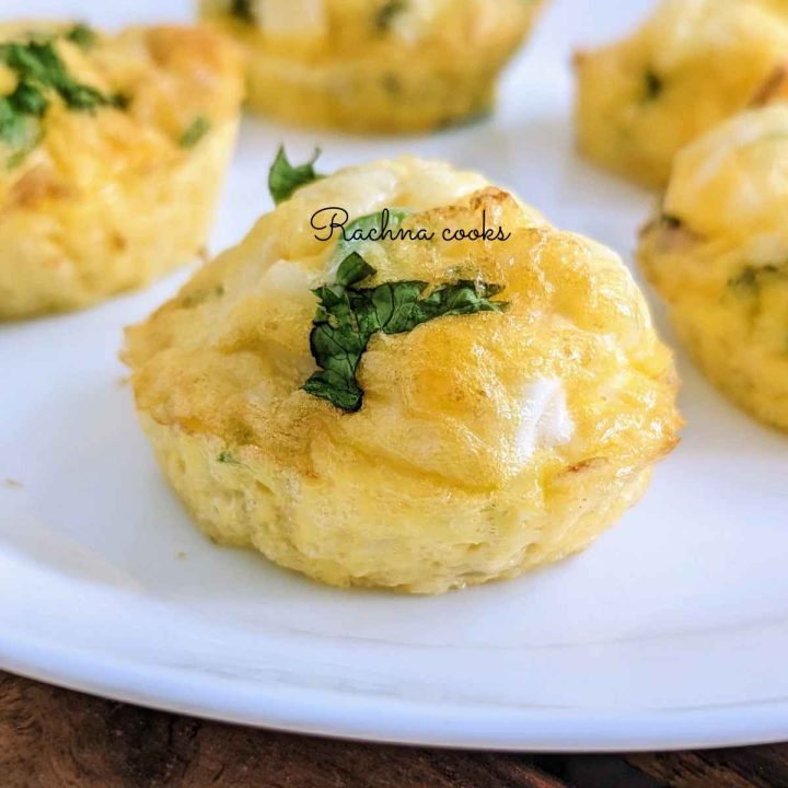 Air fryer Egg Bites - Rachna cooks