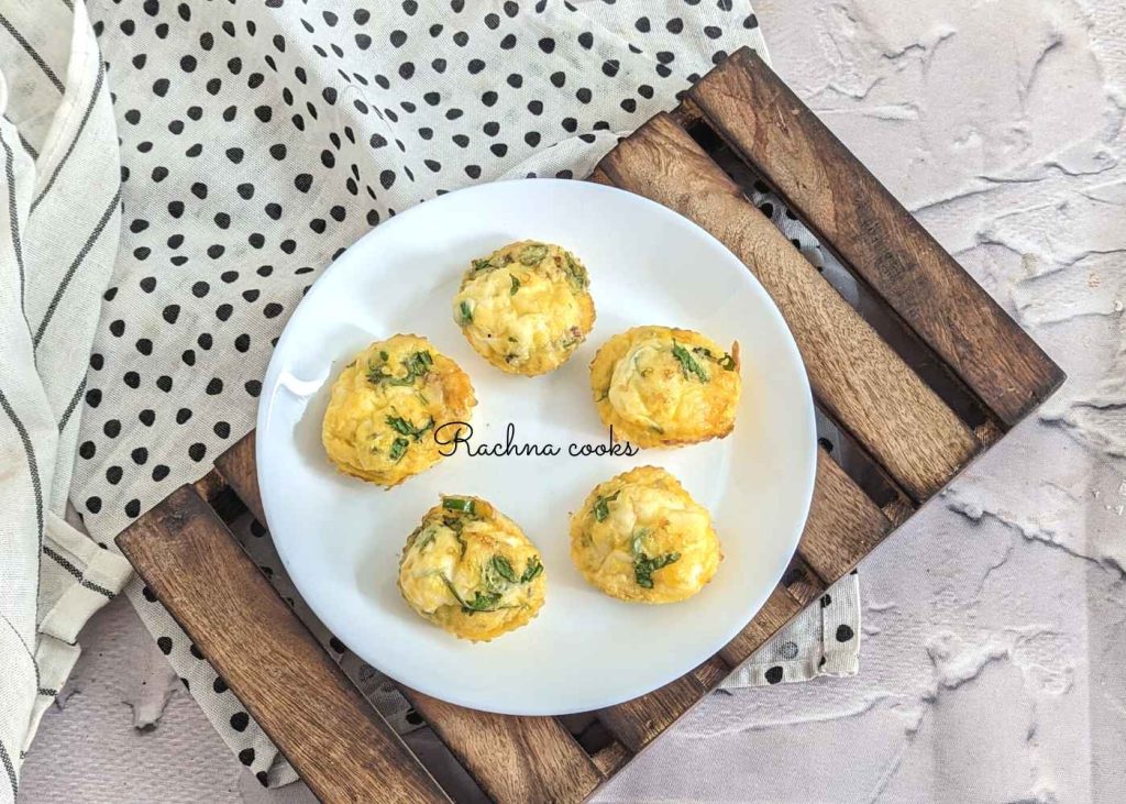 Air fryer Egg Bites - Rachna cooks