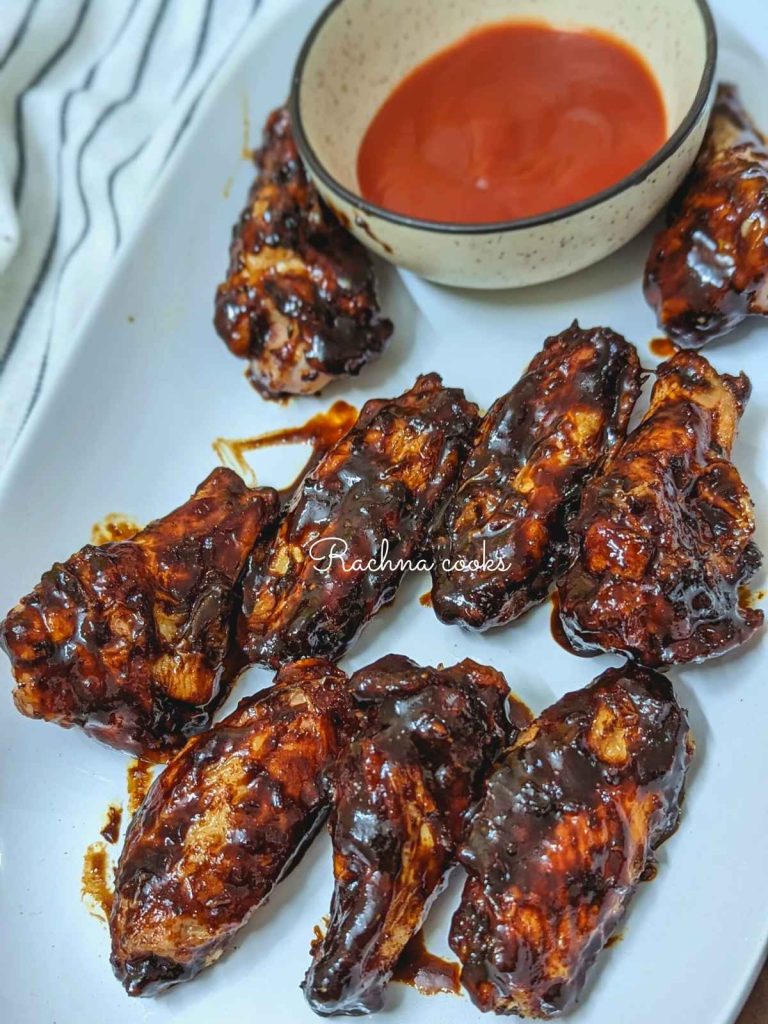 Air Fryer Korean Chicken Wings - Rachna cooks