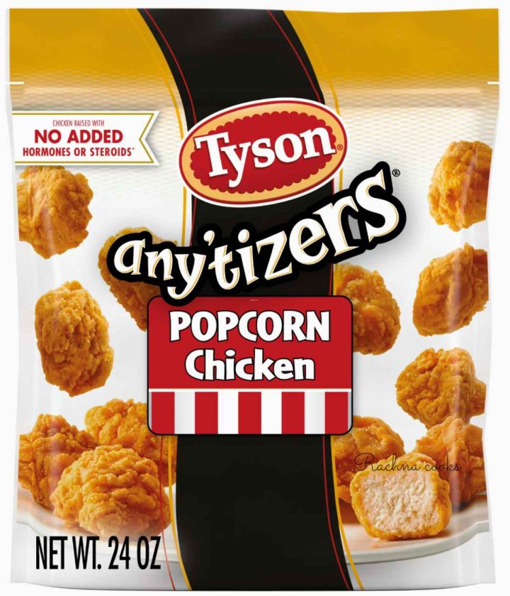 Tyson Popcorn Chicken in Air fryer Rachna cooks