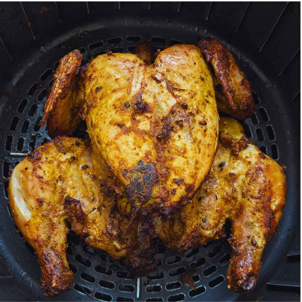 Whole Chicken in Air fryer Recipe - Rachna cooks