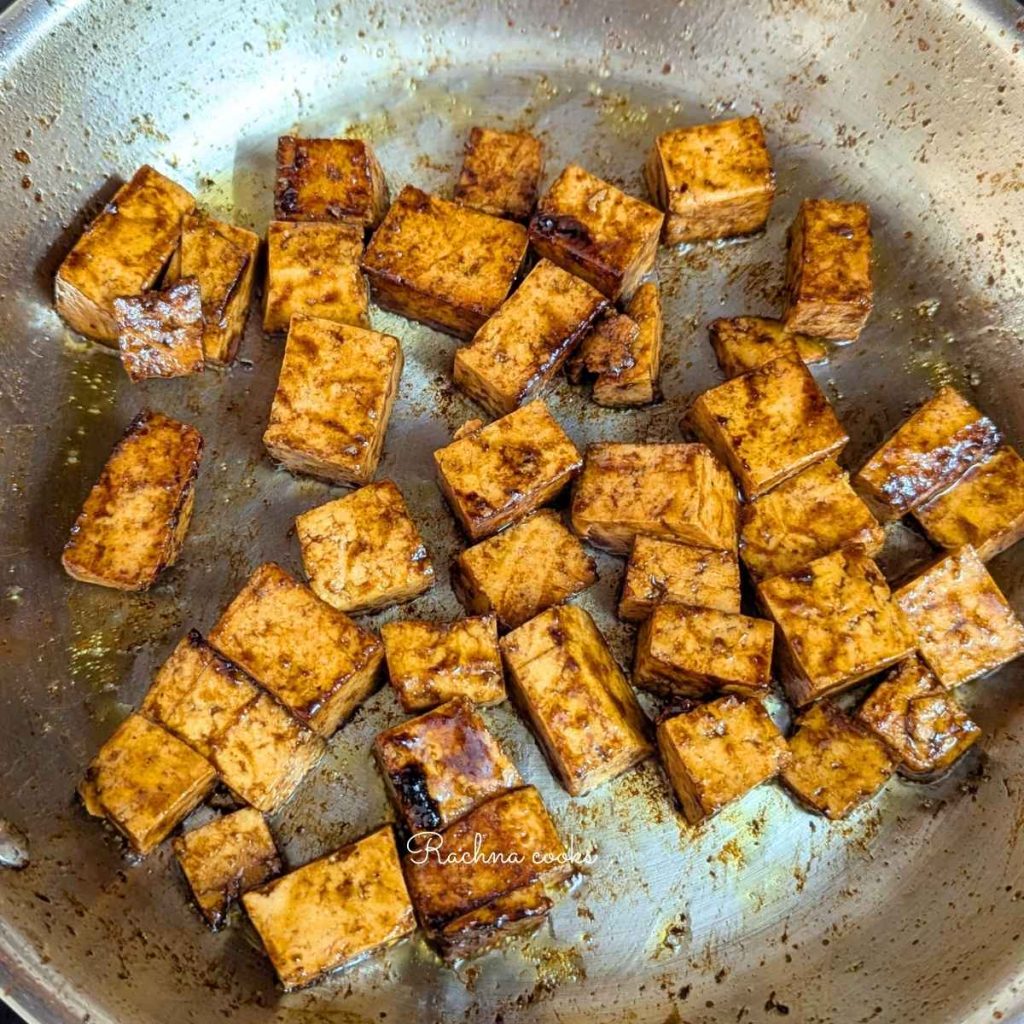 Tofu Poke Bowl - Rachna cooks