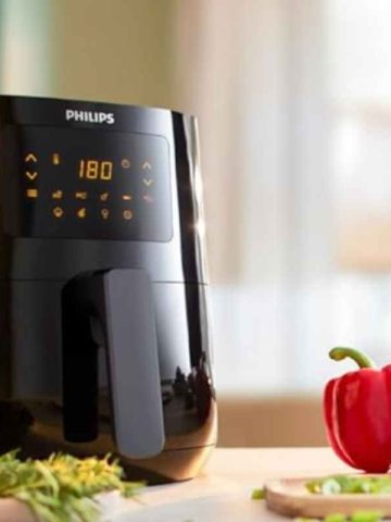 Philips air fryer on a table